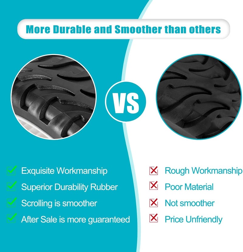 Sutmorly 119-0311 Front Drive Wheels for Toro 137-4832 115-2878 205-360 Lawn Mower Drive Wheel for Toro 22" Recycler 20330 20339 20350 20370 20954 Self-propelled 8" Mower Front Drive Wheels 2 Pack - Image 5